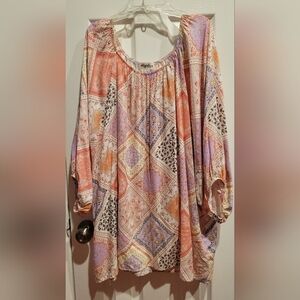 Haptics Multicolor Bohemian Top